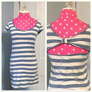 Bodycon Striped Mini Dress